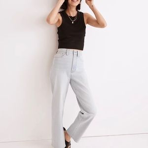 Madewell - the perfect vintage straight jean in mosdale wash